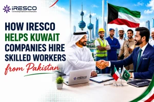 IRESCO provides end-to-end overseas recruitment services, helping Kuwait employers connect with qualified Pakistani professionals and workers across multiple industries.