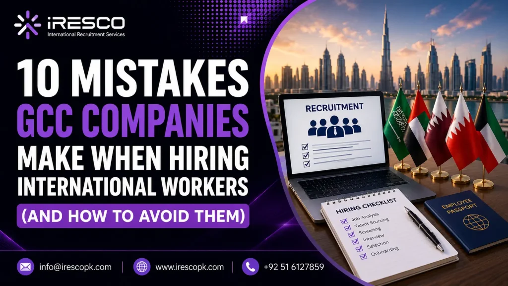 10 Mistakes GCC Companies Make When Hiring International Workers - And How to Avoid Them