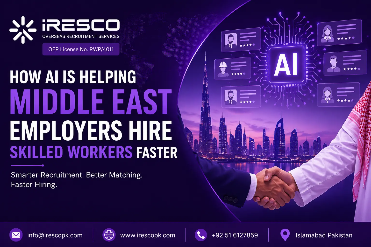 How AI Is Helping Middle East Employers Hire Skilled Workers Faster