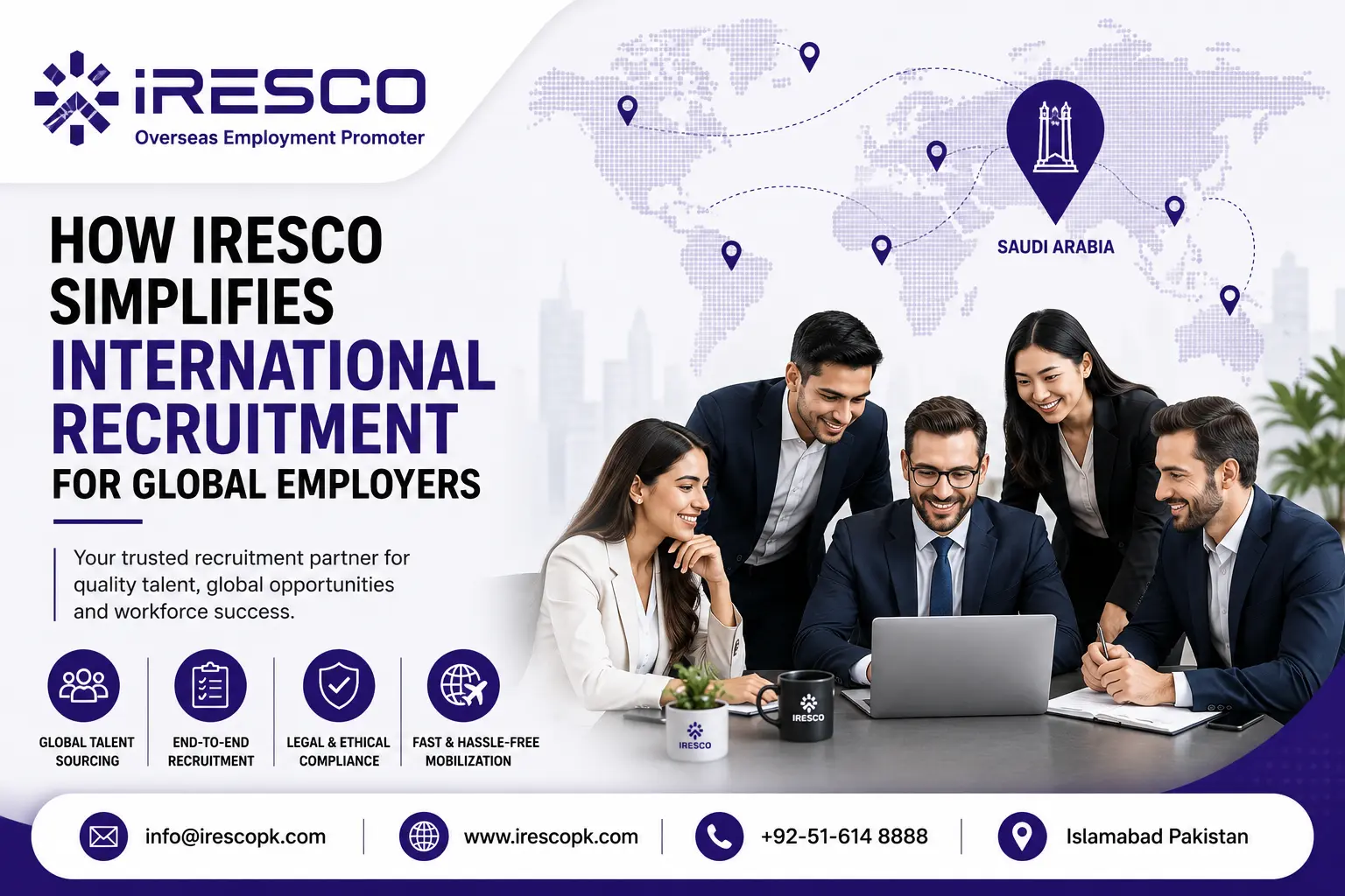 How IRESCO Simplifies International Recruitment for Global Employers