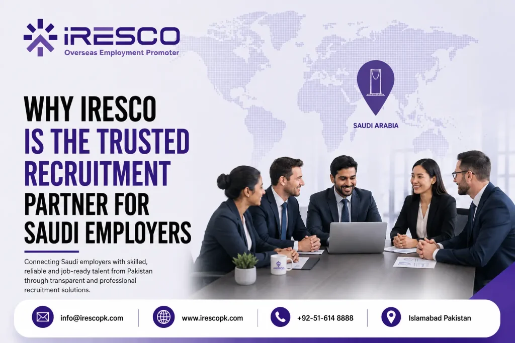 Why IRESCO Is the Trusted Recruitment Partner for Saudi Employers