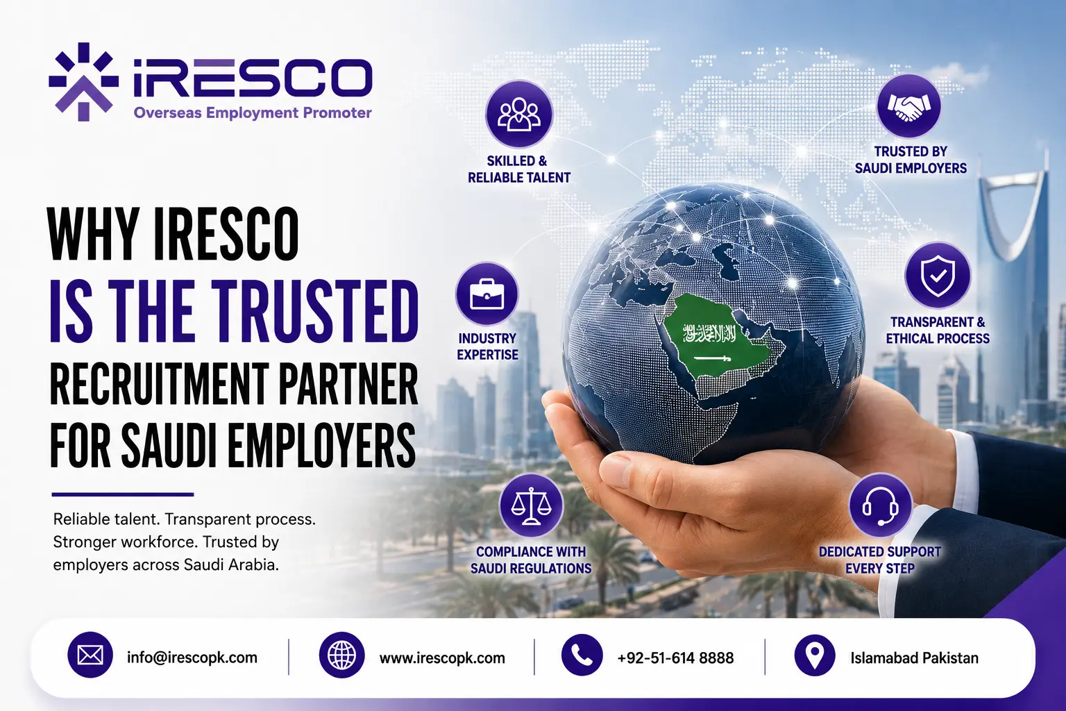 Why IRESCO Is the Trusted Recruitment Partner for Saudi Employers