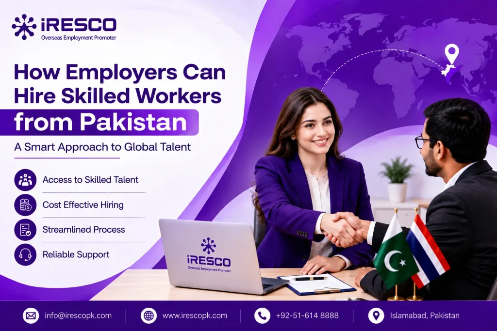 Hire Skilled Workers from Pakistan