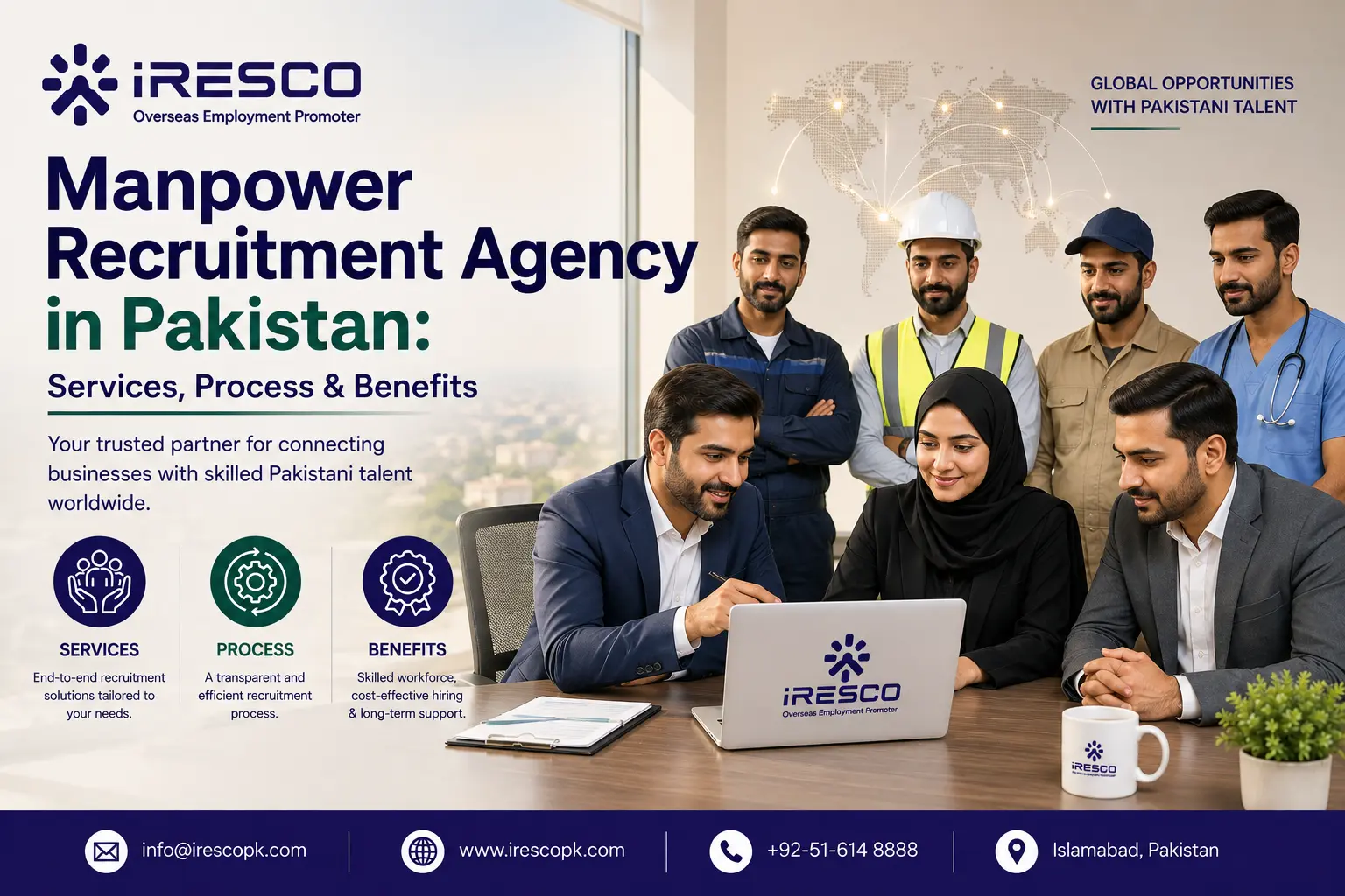 Manpower Recruitment Agency in Pakistan Services, Process & Benefits