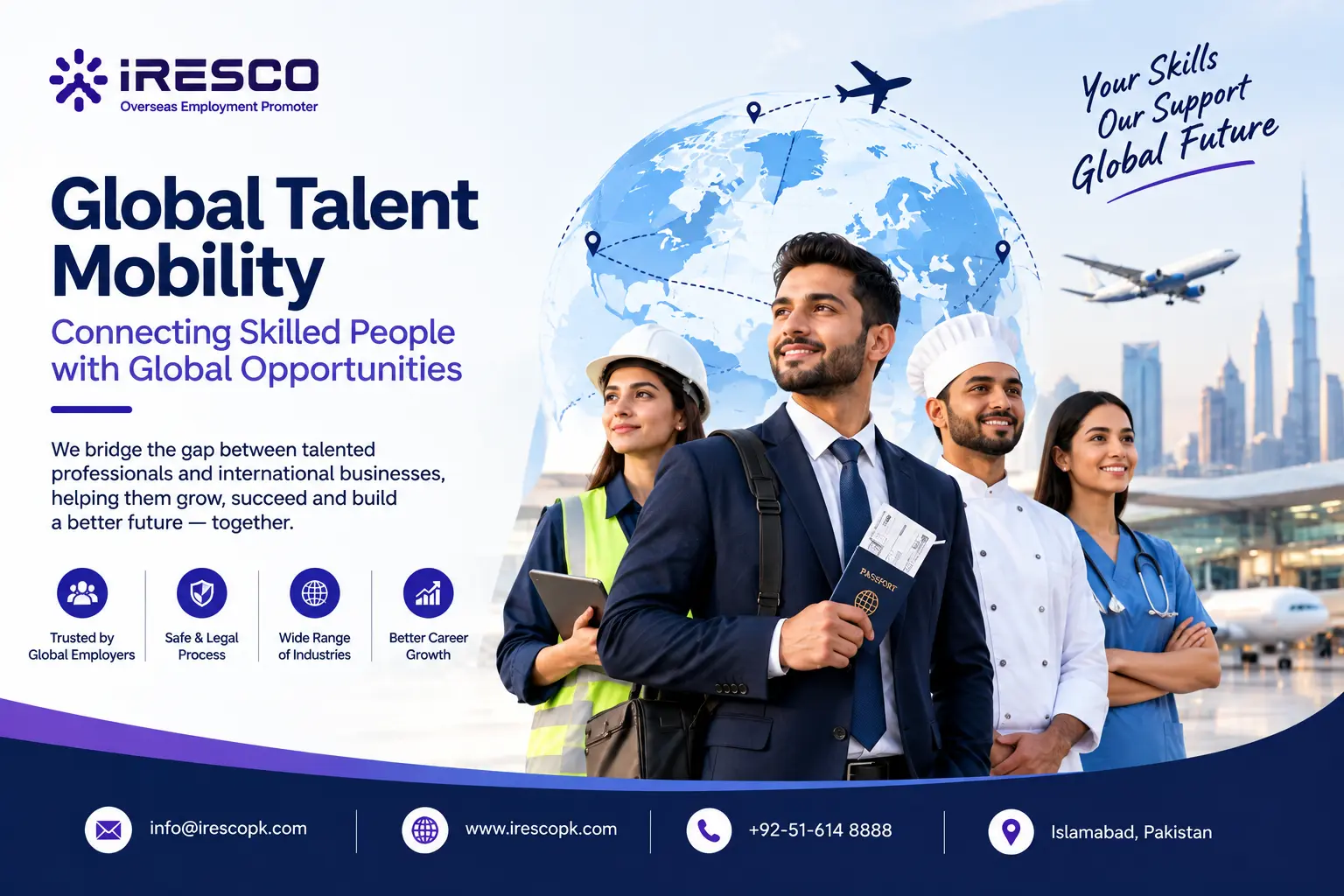 Global Talent Mobility Connecting Skilled People with Global Opportunities