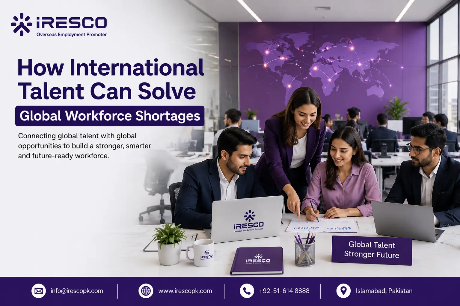 How International Talent Can Solve Global Workforce Shortages