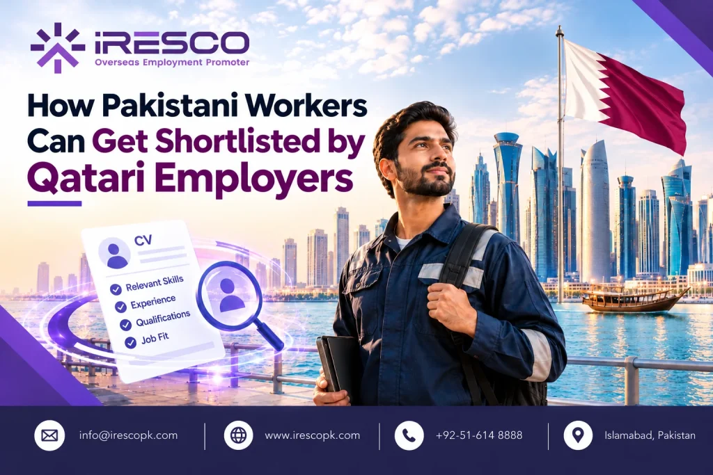 How Pakistani Workers Can Get Shortlisted by Qatar Employers