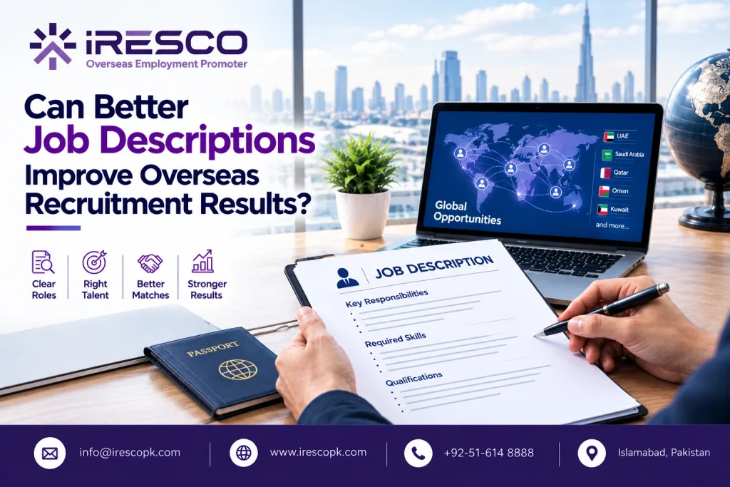 Can Better Job Descriptions Improve Overseas Recruitment Results?