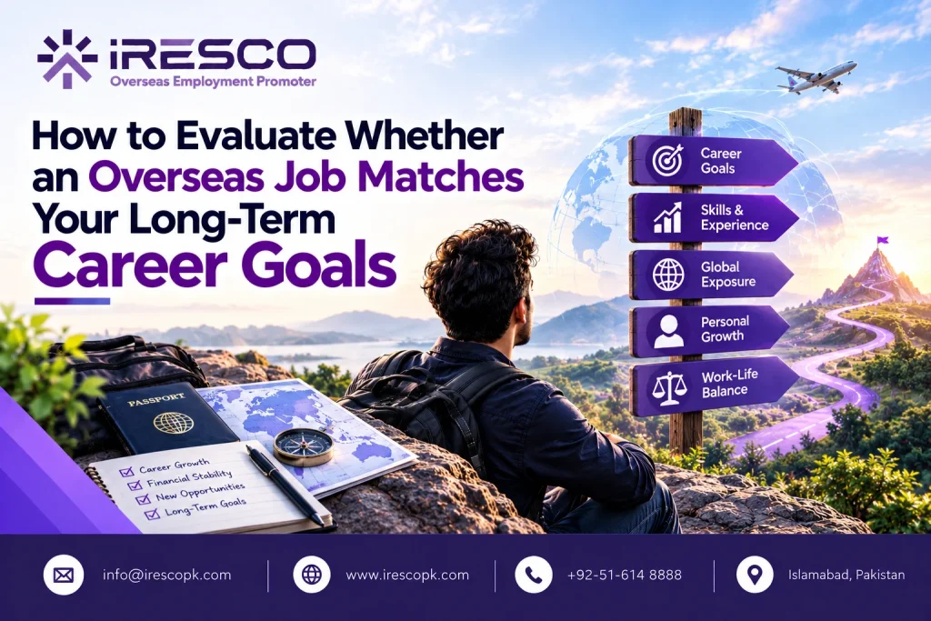 How to Evaluate Whether an Overseas Job Matches Your Long-Term Career Goals