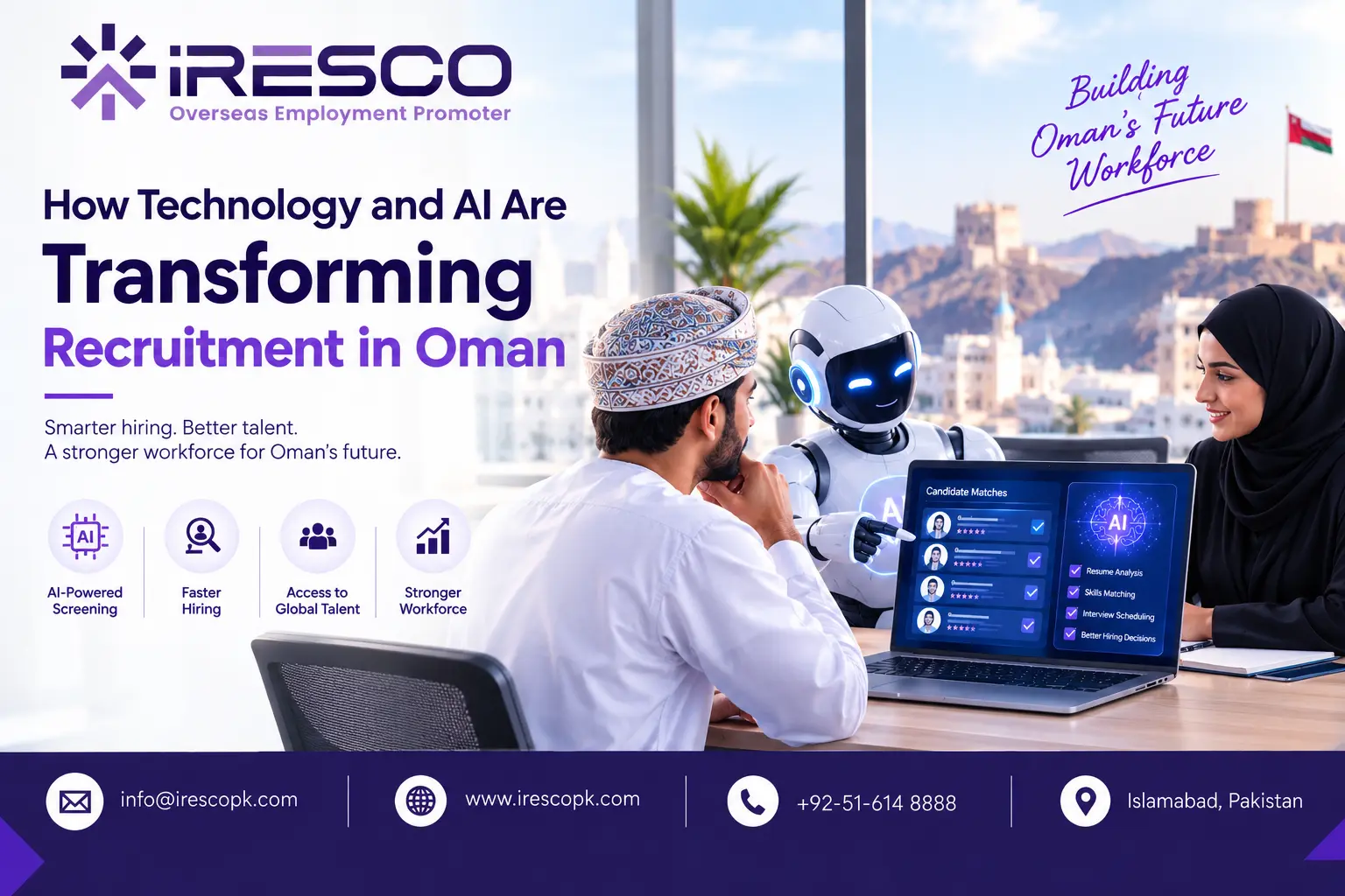 How Technology and AI Are Transforming Recruitment in Oman